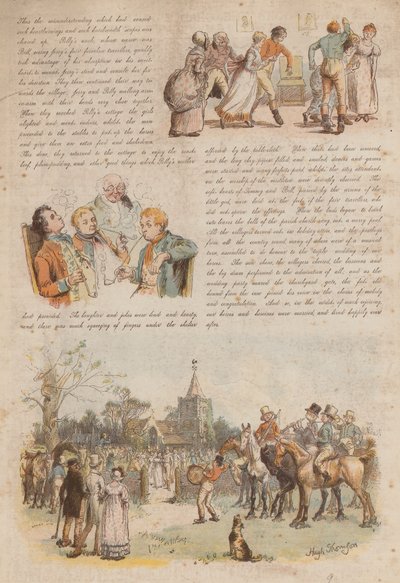 The Loves and Jealousies of Two Jolly Postboys by Hugh Thomson